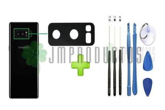 Lente cámara Trasero Galaxy Note 8 + Kit Desarme