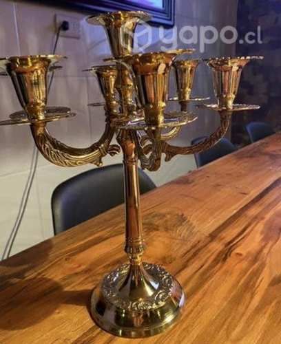 Candelabro Original Bronce Importado- Sinaisefer