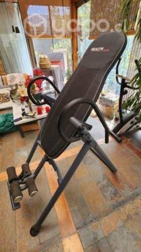 Tabla para inversión meditación, tracción columna.