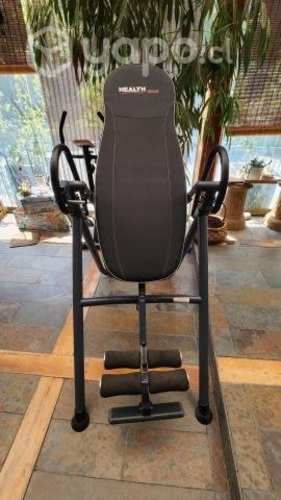 Tabla para inversión meditación, tracción columna.