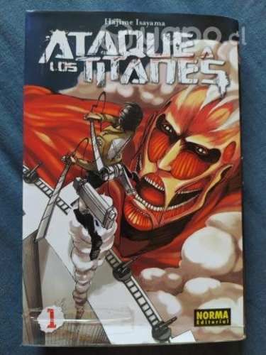 Manga "Ataque a los Titanes"