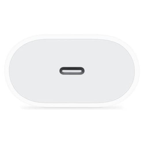 Cargador usb-c corriente 20w. blanco. carga rápida