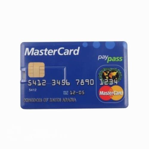 Pendrive de Tarjeta visa de 64 GB impermeable