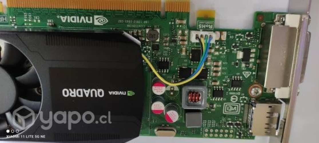 Tarjeta de video Nvidia Quadro K620 nueva