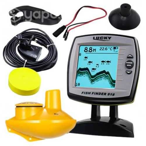 Sonar Ecosonda Pesca Buscador Peces 100m