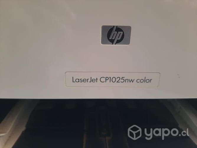 Impresora laser jet HP CP1025NW COLOR