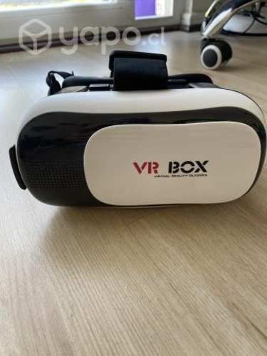 Lentes realidad virtual y joystick