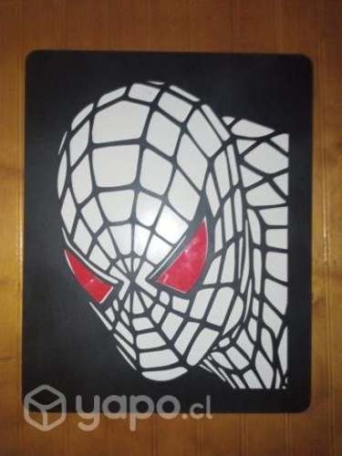 Cuadro de spiderman con relieve