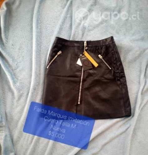 Falda Pu Marquis Nueva