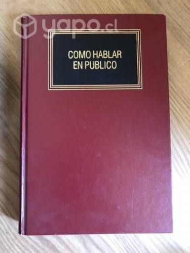 Libro Como hablar en público
