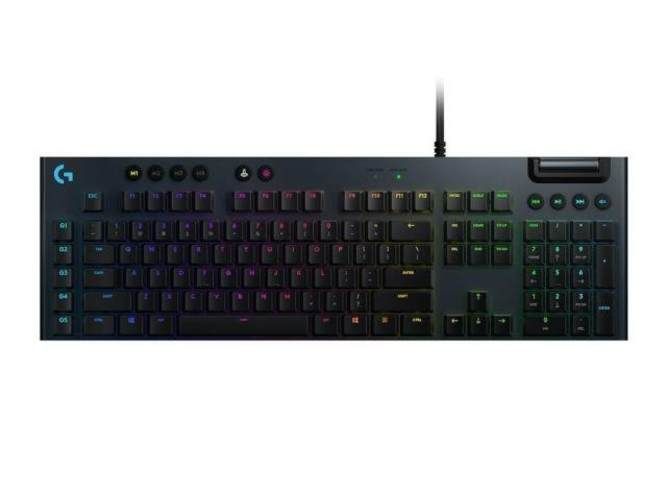 Teclado gamer Logitech G815 Tactile inglés RGB