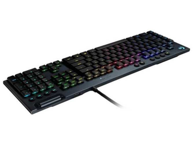 Teclado gamer Logitech G815 Tactile inglés RGB