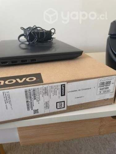 Notebook marca LENOVO e impresora HP multifunciona