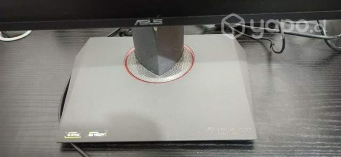 Monitor Asus rog pg278qr 165 hz 1440p con detalle