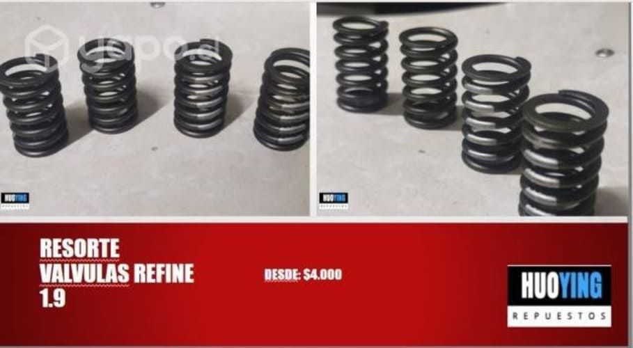 resorte válvulas refine 1.9
