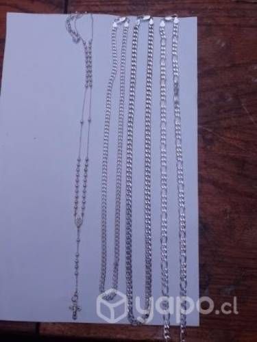 Cadenas de plata