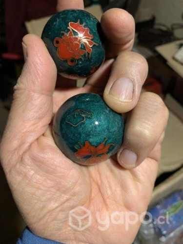 Bolitas De Relajacion Chinas Caja Con Dos Esferas