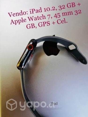 IPad 10.2, 32 GB + Apple Watch 7, 45 mm 32GB