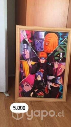 Cuadro con temática animé