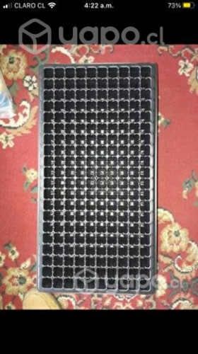 Bandejas para almacigos 128 cavidades