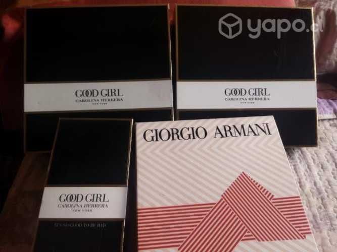 Cajas de perfumes exclusivos