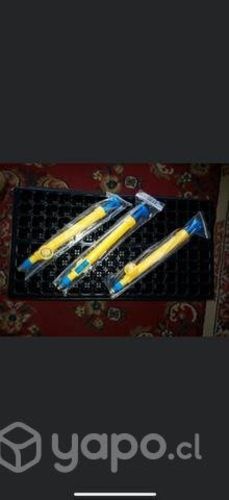 Rociador punta metálica ajustable