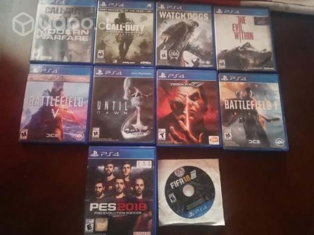 Juegos ps4 en muy buen estado