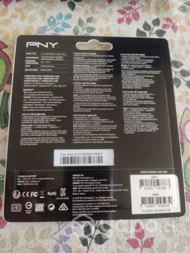 Disco SSD PNY 500 GB nuevo