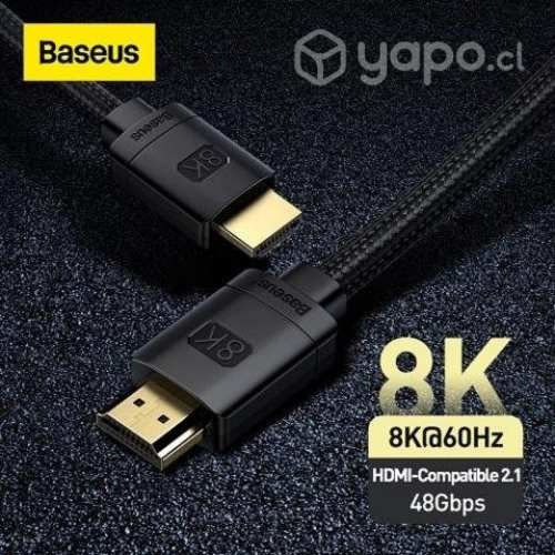 Cable HDMI Baseus Original 8K 1,5 mt Ultra HD Sirv