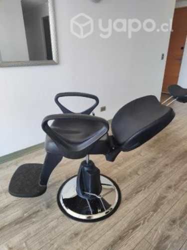 Sillón barbería o peluquería