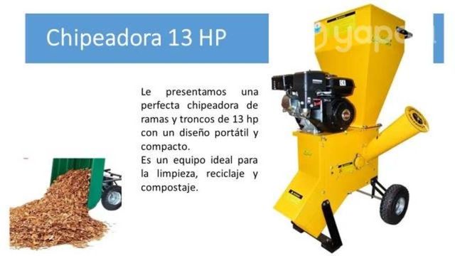 Chipeadora 13HP Partida Manual