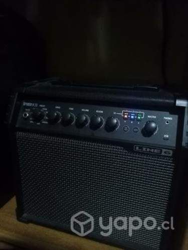 Amplificador guitarra line 6 v