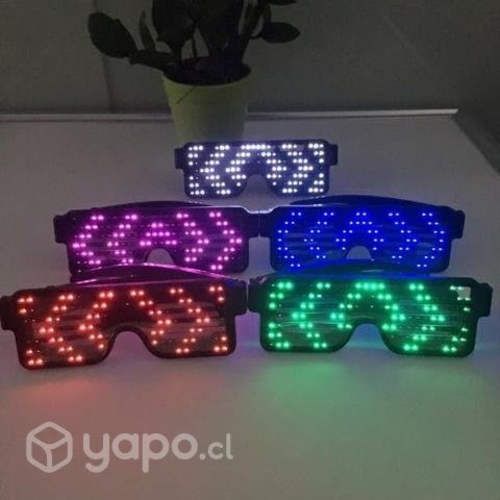 Lentes de guaracha con luces led