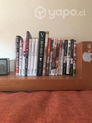 Mangas: tokyo ghoul;re,berserk,death note, etc.