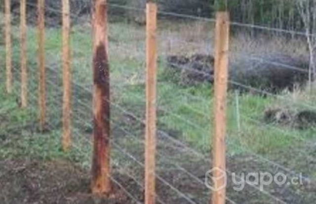 Cierres perimetral + regalo portón de madera