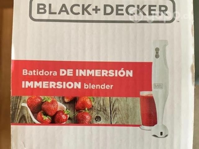 Batidora de inmersión Black and Decker NUEVA sella