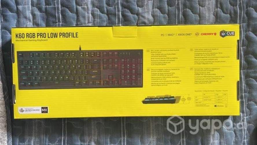 Teclado Gamer Mecanico Corsair K60