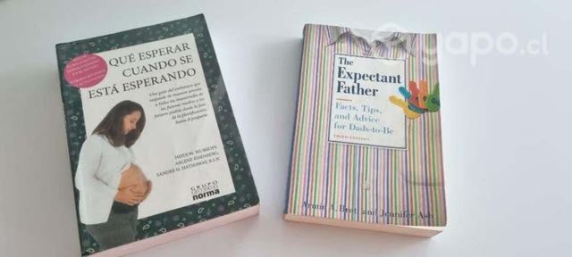 Libro para futuros papá (inglés) y mamá (español)