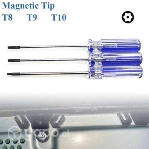 Kit De Destornillador Magnético TorxT8 Torx9 T10