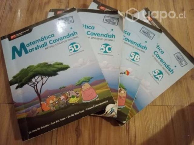 Marshall cavendish 5a, 5b,5c y 5d