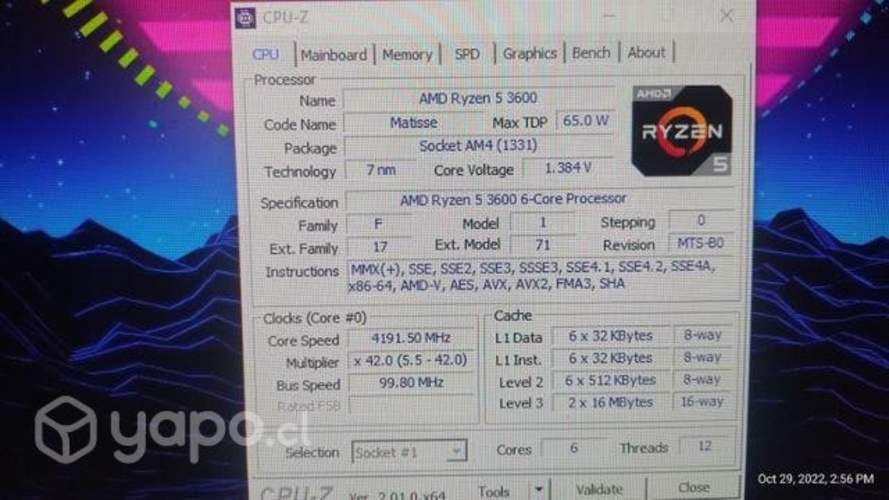 PC GAMER ryzen 5 3600 RTX 2060