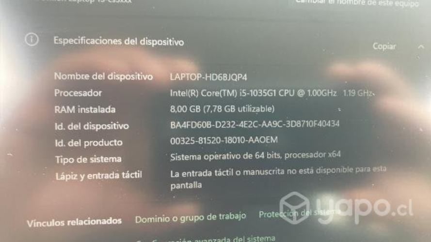 Hp pavilion 15-cs3011la