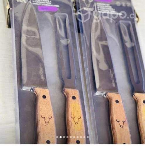 Set de pinza + cuchillo wayu