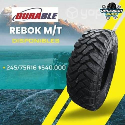 Neumáticos durable Rebok m/t 245/75R16 (4un)