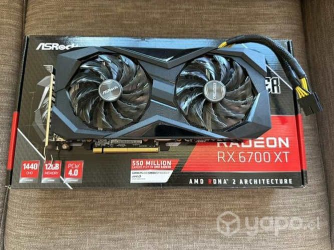 Tarjeta gráfica amd radeon rx 6700 xt