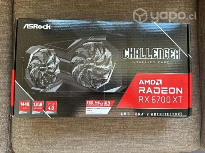 Tarjeta gráfica amd radeon rx 6700 xt