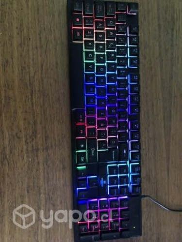 Teclado y mause gamer (Sin caja)