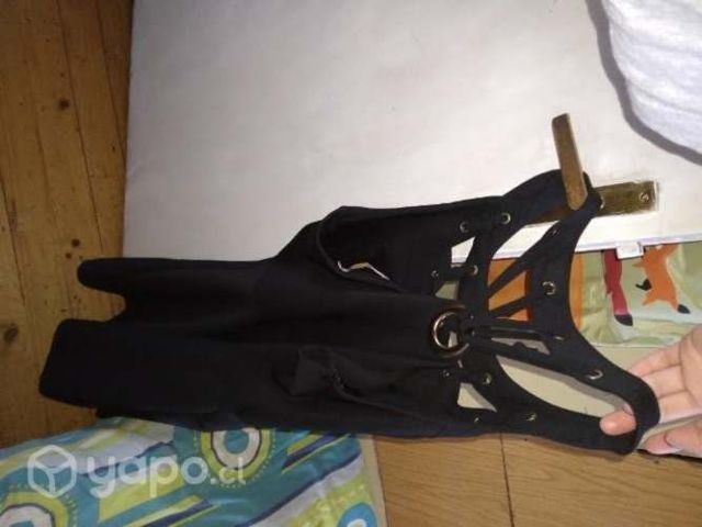 hermoso vestido negro talla Xl