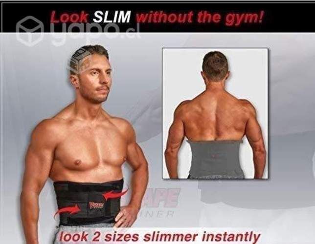 Faja Cinturón Muscular Compresora Ajustable Unisex