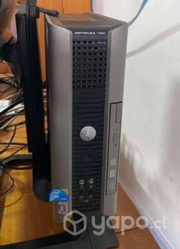 Computador dell otiplex 755 con pantalla